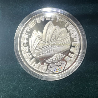 2000 Silver Five Dollar $5 Coin Set - Olympics 'Host City' - RAM Case Proof