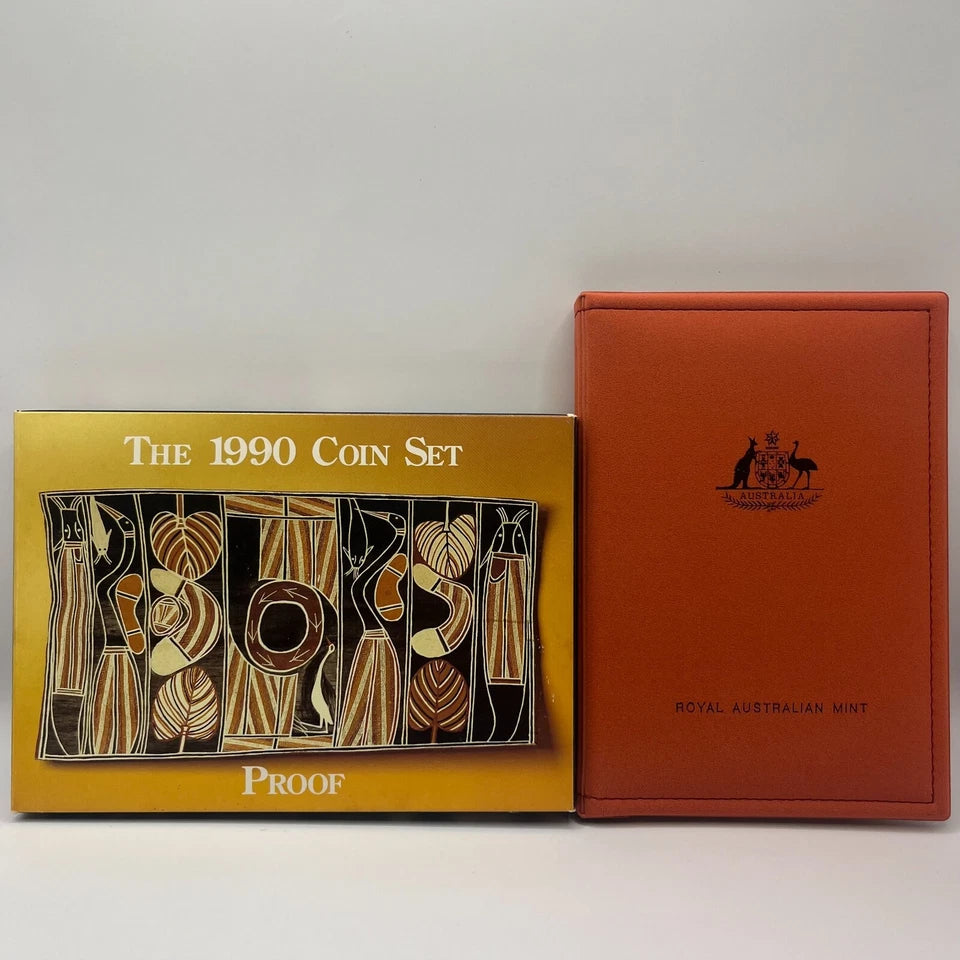 1990 Mint Proof Coin Set - Aboriginal People - Elizabeth II in RAM Case