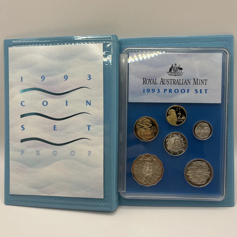 1993 Proof Coin Set - Royal Australian Mint - In Box