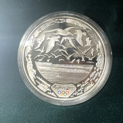 2000 Silver Five Dollar $5 Coin Set - Olympics 'Host City' - RAM Case Proof
