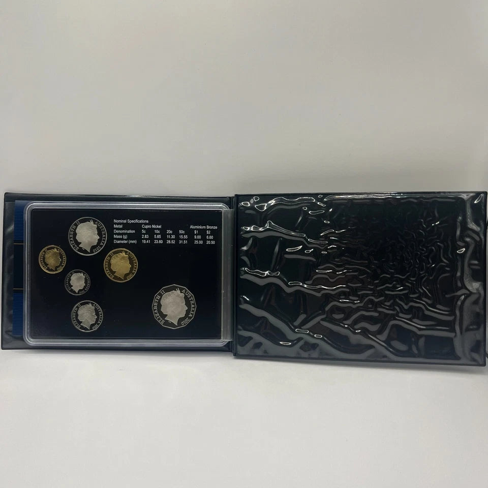 2010 Mint Proof Coin Set - 6 Coins - New as Issued Elizabeth II in RAM Case