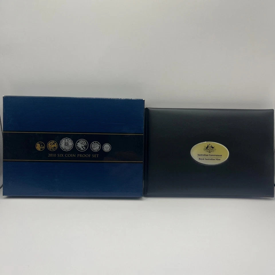 2010 Mint Proof Coin Set - 6 Coins - New as Issued Elizabeth II in RAM Case