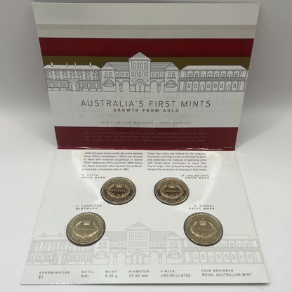 2016 Australian 4 Coin $1 Set - Australian First Mints