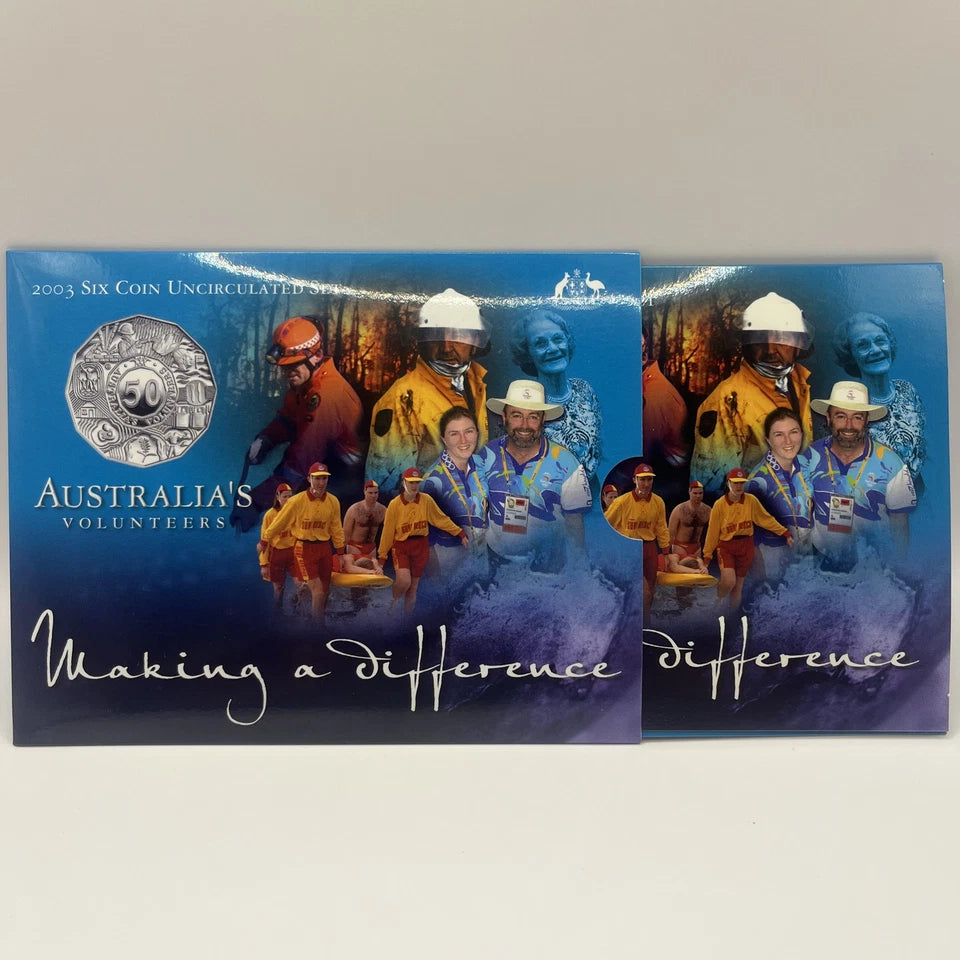 2003 Mint Year Coin Set - Making a difference