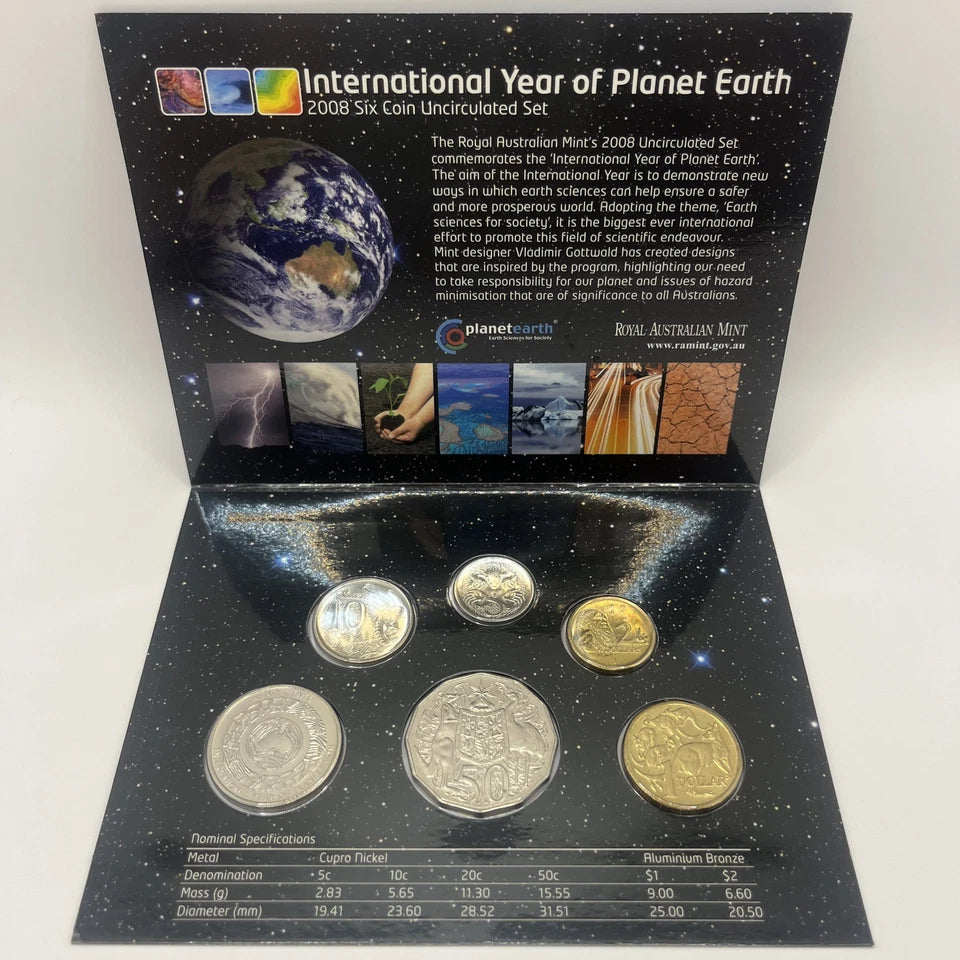 2008 Mint Coin Set - Year of Planet Earth