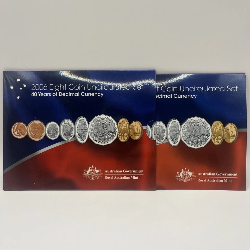 2006 Mint Coin Set - 40 Years of Decimal Currency
