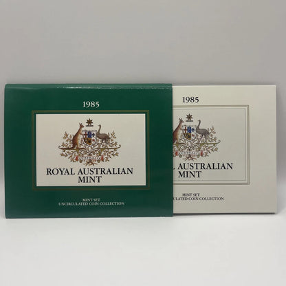 1985 Mint Coin Year Set - Scarcer Date Non-Yellow