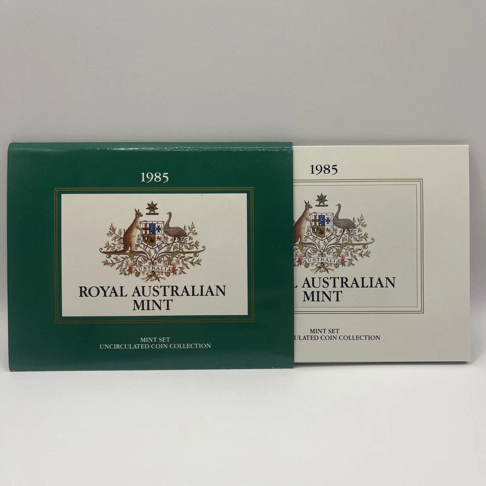 1985 Mint Coin Year Set - Scarcer Date Non-Yellow