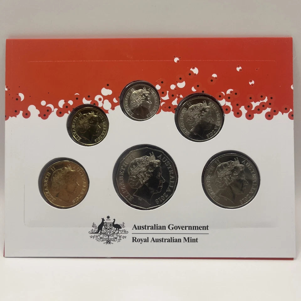 2018 Mint Coin Set - Armistice 100 Years