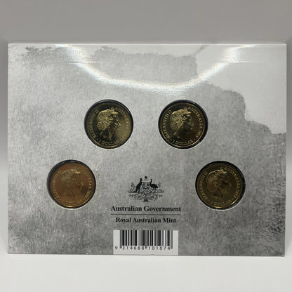 2019 Australian 4 Coin $1 Set - The Bold Bad & Ugly