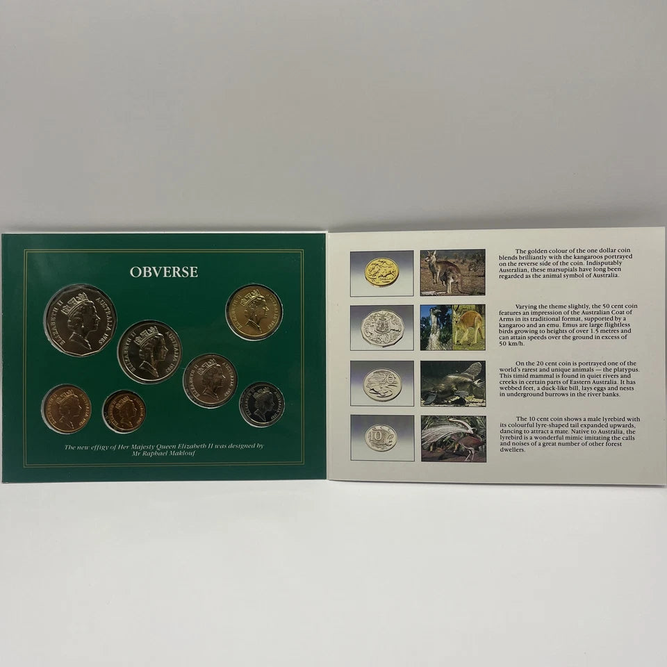 1985 Mint Coin Year Set - Scarcer Date Non-Yellow