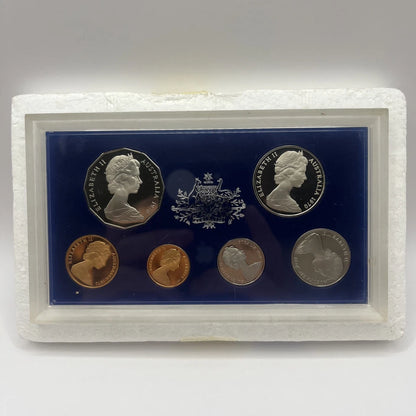 1970 Proof Coin Set - Royal Australian Mint Date Set - In Foam