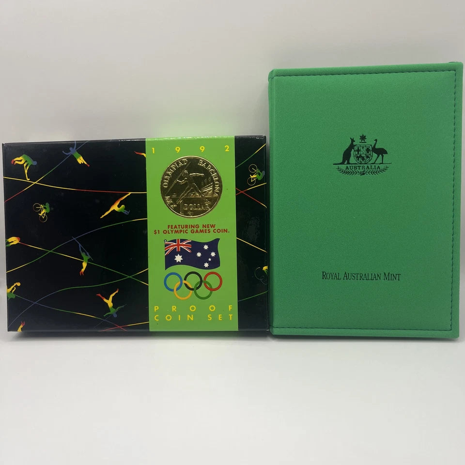 1992 Proof Coin Set - Barcelona Olympiad - RAM In Box