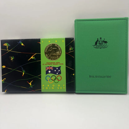 1992 Proof Coin Set - Barcelona Olympiad - RAM In Box